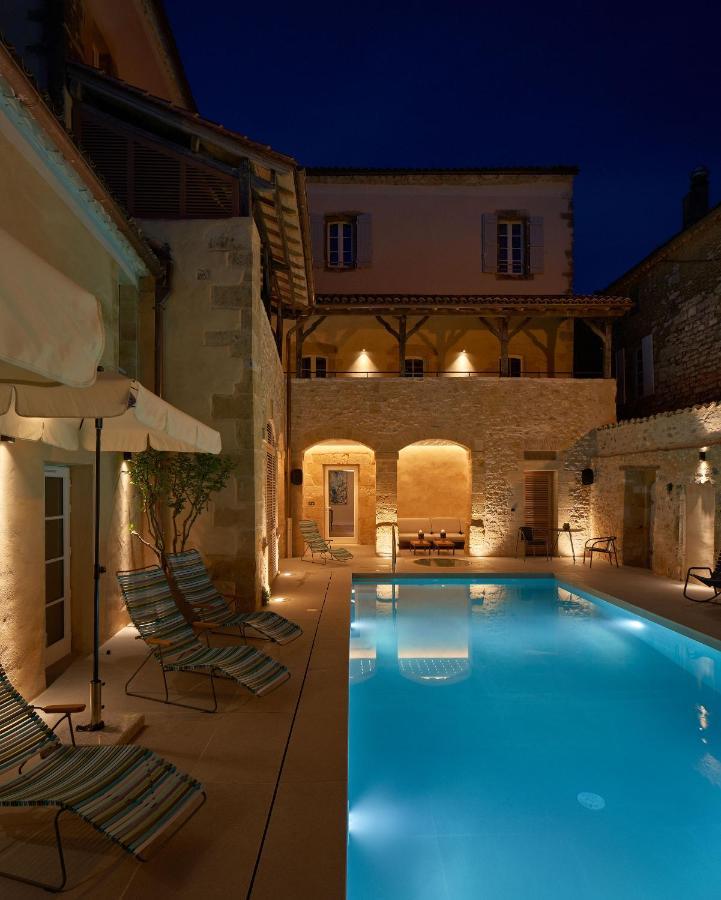 Hotel Le Chevalier Bleu Monpazier Eksteriør billede